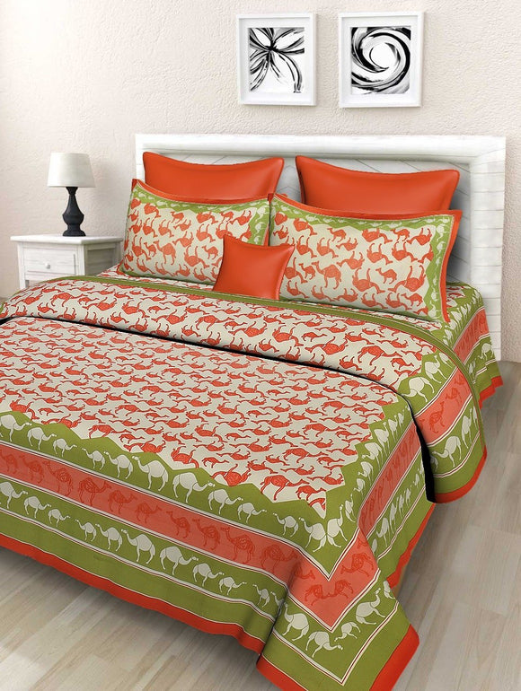 Double bed cotton bedsheets TT12