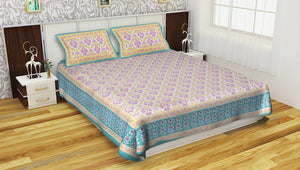 Double bed cotton bedsheets TT05