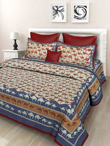 Double bed cotton bedsheets TT09