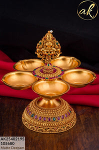 Decorative lamp with bathi stand