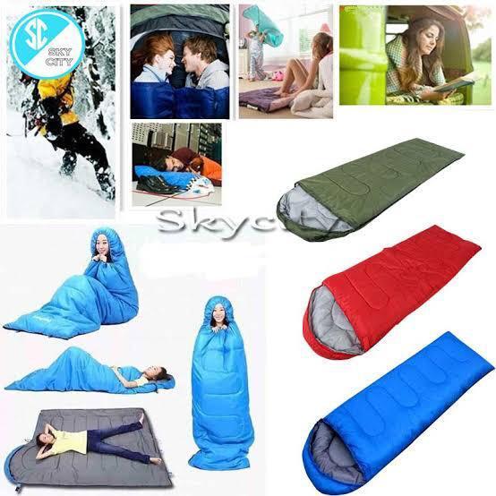 Foldable sleeping bags