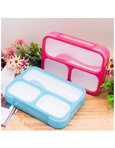 Three grid lunch box for kids