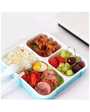 Three grid lunch box for kids