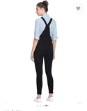 A trendy look dungarees