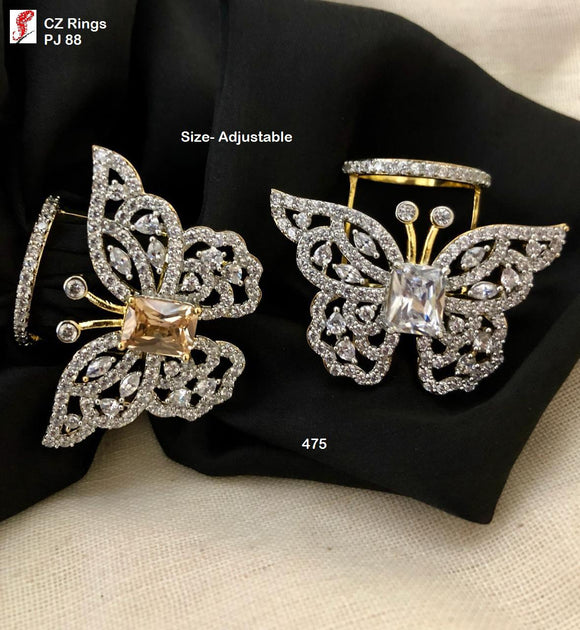 Golden Butterfly Ring GB475