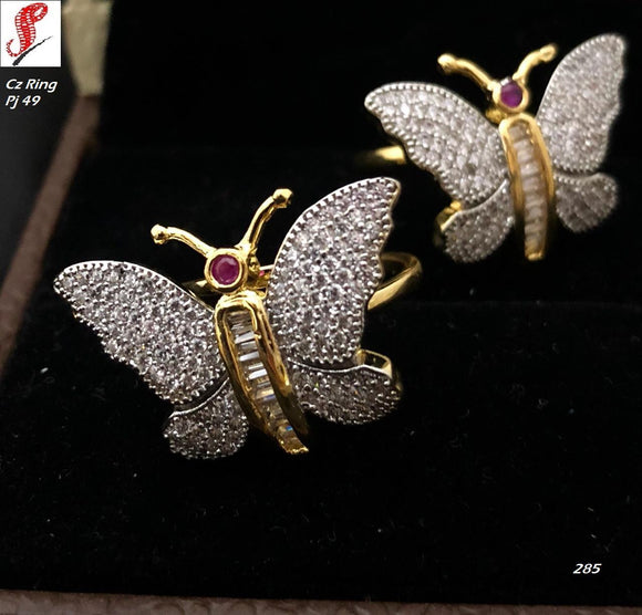 Golden Butterfly Ring GB285