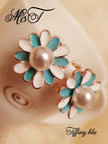 Beautiful stud earrings in stunning colours