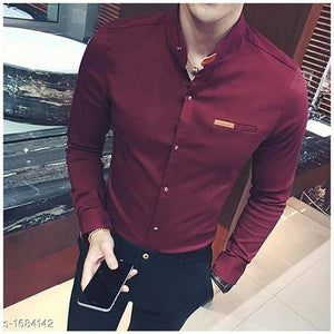 Men's shirt with emperor collar and full Sleeves MS02