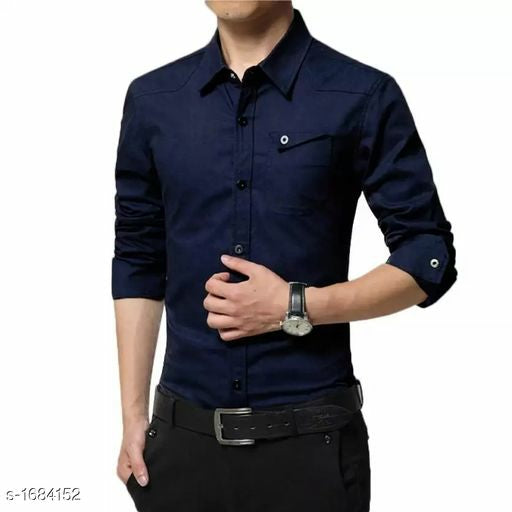 Men's shirt with emperor collar and full Sleeves MS03