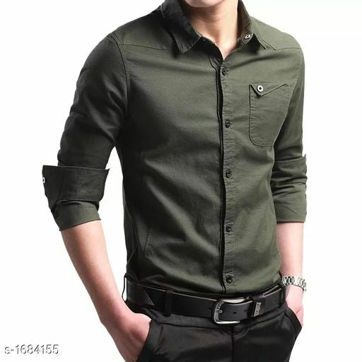 Men's shirt with emperor collar and full Sleeves MS04