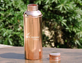 Copper Fanta Bottle for Carrying Drinking Water in Style.
