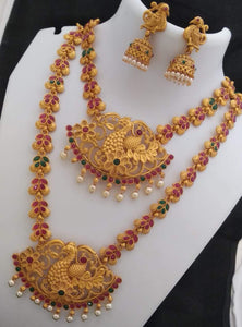 Temple Jewellery Set For Women TJ03