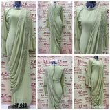 Saree Style Georgette Gown.
