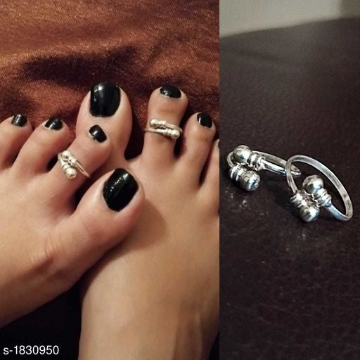 92.5 Silver Toe Ring 136823