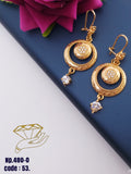 Gold Dangling Earrings for Women