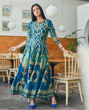 Sea Breeze Blue Designer Kurti for Women