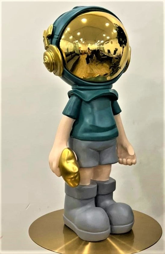 Cute Astronaut Figurine for Interior Decoration-SP001AF