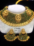 SURYA KANTHI DESIGNER LAKSHMI NECKLACE SET FOR WOMEN -RGNS001