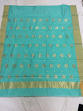 ROSE GARDEN ORIGINAL AUTHENTIC CHANDERI SILK AND COTTON SAREE FOR WOMEN -CSCSW001