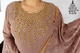 GEORGETTE KURTA GHARARA WITH DUPATTA-OFZ001