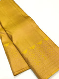 GOLDEN KORVAI KANJIVARAM SILK SAREE FOR WOMEN-0220483