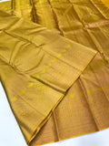 GOLDEN KORVAI KANJIVARAM SILK SAREE FOR WOMEN-0220483
