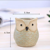 OWL FLOWER POTS FOR SUCCULENT PLANTS FOR YOUR GARDEN-HDFP001