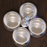 German Silver Washable 4 Cups Panchwala life Time usable-SGWOO2P