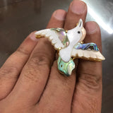 SPARKLING SPARROW TRENDY BIRD EARRING FOR WOMEN-RJBEW001