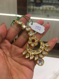 DIWANEE  TRADITIONAL  BRIDAL KUNDAN MAANG TIKKA FOR WOMEN-SKDMT002