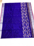 GOLDEN PARROTS  ORIGINAL AUTHENTIC CHANDERI SILK AND COTTON SAREE FOR WOMEN-SACS0011