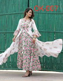 HANDBLOCK CRAZE HAND PRINTED KURTA FOR WOMEN -OK-007