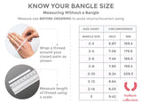 Ladies Elegant Alloy Gold Plated Bangles Vol 1-FCOWJBW003