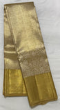 EXCLUSIVE GOLDEN KANJEEVARAM SILK SAREE FOR WOMEN-CFRKSW001