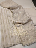 Elegant  Embroidered Chanderi Suit  with Gota Work-21TCSSMW001