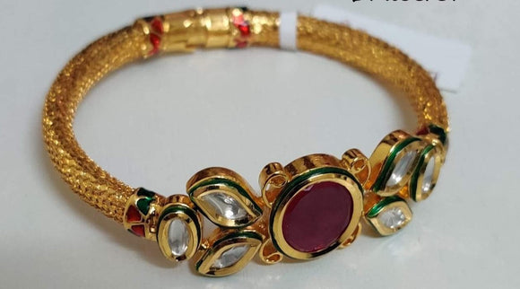 Buy Kundan Bracelet for Women Online from India's Luxury Jewellery  Designers 2024