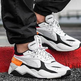 WHITE/ORANGE /RED  FASHION SNEAKERS /RUNNING MEN SHOES-FSMSS13001