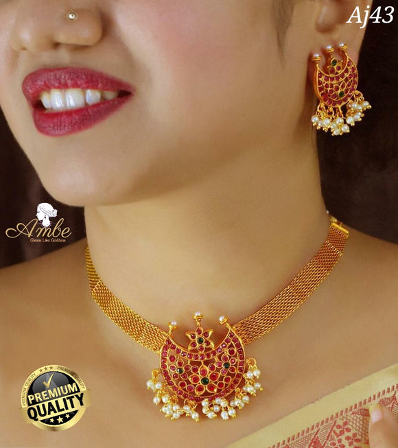 SARANGINI, ELEGANT NECKLACE SET FOR WOMEN-SARANSW0011