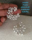 PEARL AMERICAN DIAMOND EARRING FOR WOMEN -SKDJ3001