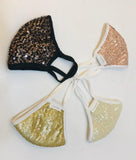 STYLISH SEQUINS MASK FOR WOMEN-MOECBGMW001