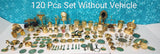120 Pieces Miniature Brass Kitchen Set Bhatukali