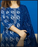 New printed Salwar Suit Dupatte  for indigo lovers in blockprint- RAAS new launchFFK001