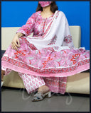 RAAS new launch new printed salwar suit set with hand block prints -FFKWS001