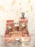 New  Resin Bathroom Set With Broach-SSHD001P