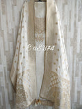 EnS.374  ETHNIC COLLECTION CHANDERI SALWAR SUIT WITH BANARASI DUPATTA-AC3001
