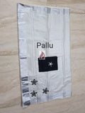 Black  Aari Work Silver Tissue Kerala Saree for Women -CFS0013 A