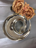 METAL JALEBI PLATTER WITH RESIN DECORATION FOR PARTY DECOR-HDV001PP