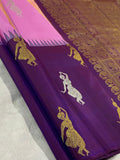 Natyashree, Kanchipuram Pure Silk Handloom Silk Saree With 2 gram pure Zari -PDS0222252