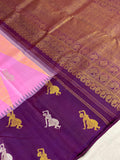 Natyashree, Kanchipuram Pure Silk Handloom Silk Saree With 2 gram pure Zari -PDS0222252