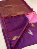 Natyashree, Kanchipuram Pure Silk Handloom Silk Saree With 2 gram pure Zari -PDS0222252